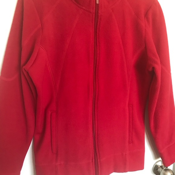 IZOD Fleece Full Zip Jacket - Size M - Picture 2 of 11